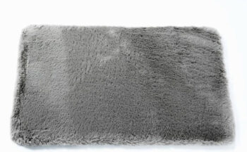 BO-MA, Kúpeľňová predložka Rabbit New dark grey, 60x90, šedá, kúpeľňa
