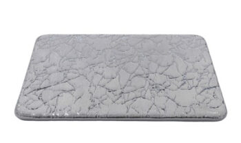 BO-MA, Kúpeľňová predložka Rabbit shine - grey, 50x80, šedá, kúpeľňa