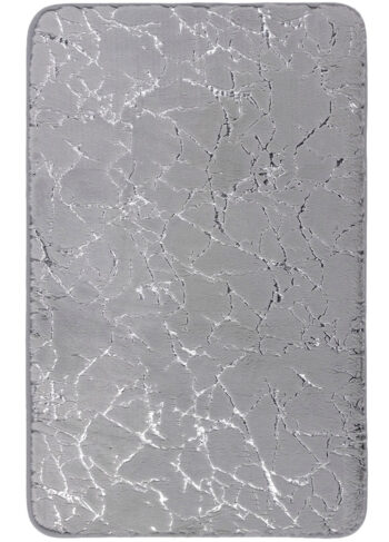 BO-MA, Kúpeľňová predložka Rabbit shine - grey, 60x100, šedá, kúpeľňa
