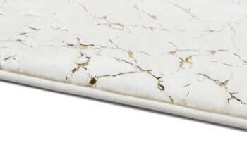 BO-MA, Kúpeľňová predložka Rabbit shine - ivory, 50x80, biela, kúpeľňa
