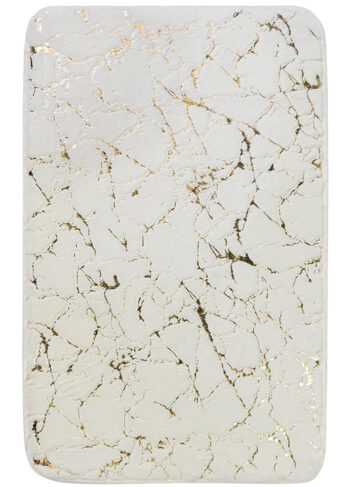BO-MA, Kúpeľňová predložka Rabbit shine - ivory, 60x100, biela, kúpeľňa