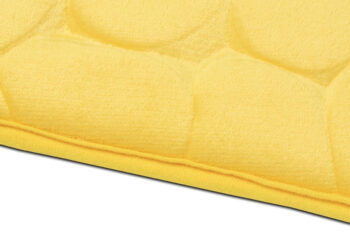BO-MA, Protišmyková kúpeľňová predložka 3D 0133 yellow, 50x80, žltá, kúpeľňa