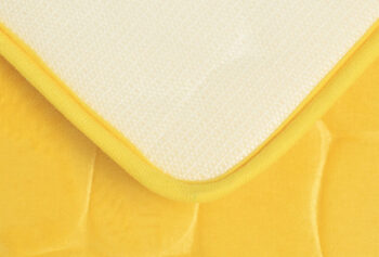 BO-MA, Protišmyková kúpeľňová predložka 3D 0133 yellow, 50x80, žltá, kúpeľňa