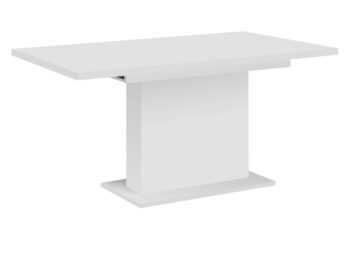 Rozkladací jedálenský stôl Boba 160/200 v elegantnej bielej farbe je ideálnym riešením pre moderné interiéry, kde sa kladie dôraz na funkčnosť a štýl. Tento stôl od značky KONDELA ponúka praktickú rozkladaciu funkciu, ktorá umožňuje jednoduché zväčšenie jeho šírky z 160 cm na…