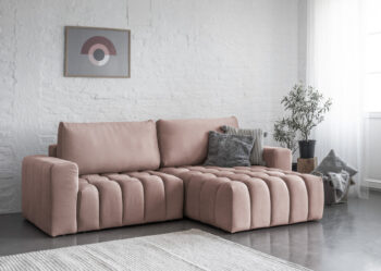 Nadčasovosť rohovej sedačky s rozkladom a úložným priestorom BONTA P premení Vašu obývačku na dokonalý priestor s originálnym dizajnom. Sedačka je menších rozmerov (ŠxHxV): 250x175x75 cm, takže krásne vynikne v menšom priestore, no svoju úlohu stopercentne splní aj v priestrannejších miestnostiach.…