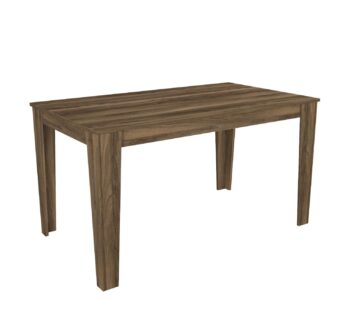 Jedálenský stôl BRAVAŠtýlový a praktický jedálenský stôl BRAVA je perfektným doplnkom pre vašu jedáleň alebo kuchyňu. Tento elegantný stôl je vyrobený z kvalitného materiálu LTD, čo zaisťuje jeho dlhú životnosť a atraktívny vzhľad.Rozmer: 145 x 76.2 x 85 cmMateriál: LTDFarba: OrechTvar: ObdĺžnikovýPočet osôb: Pre 6 osôbHrúbka materiálu: 18 mmDodatočné informácie: Dodávame v demonteJedálenský stôl BRAVA vyniká svojim elegantným dizajnom v orechovej farbe, ktorý dodá každému interiéru nádych sofistikovanosti. Vďaka svojmu obdĺžnikovému tvaru a veľkosti je ideálny pre pohodlné posedenie až šiestich osôb.Neváhajte a kúpte si jedálenský stôl BRAVA ešte dnes. Tento štýlový a funkčný stôl pridá vášmu domovu eleganciu a praktickosť v jednom!