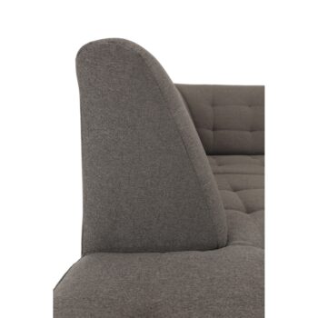 KONDELA Bridget P rohová sedačka u s rozkladom a úložným priestorom sivohnedá (taupe) - Image 5
