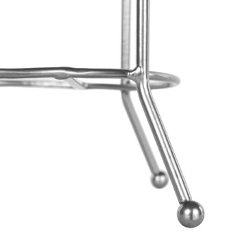 KONDELA Brizo kovový stojan na toaletný papier strieborná – Obrázok 11