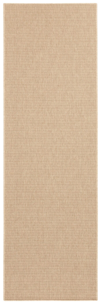 BT Carpet, Behúň Nature 103532 Beige – na von aj na doma, 80x450, béžová, chodba / predsieň