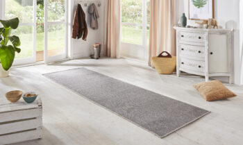 BT Carpet, Behúň Nature 103533 Silver Grey – na von aj na doma, 80x250, šedá, chodba / predsieň