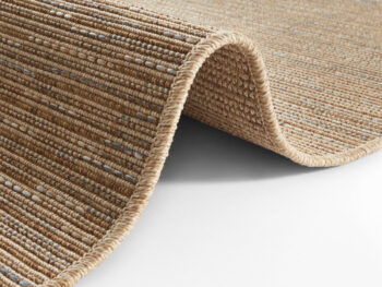 BT Carpet, Behúň Nature 104264 Grey / Gold – na von aj na doma, 80x500, béžová, chodba / predsieň