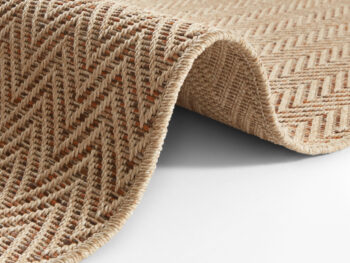 BT Carpet, Behúň Nature 104267 Beige / Terra – na von aj na doma, 80x450, oranžová, chodba / predsieň