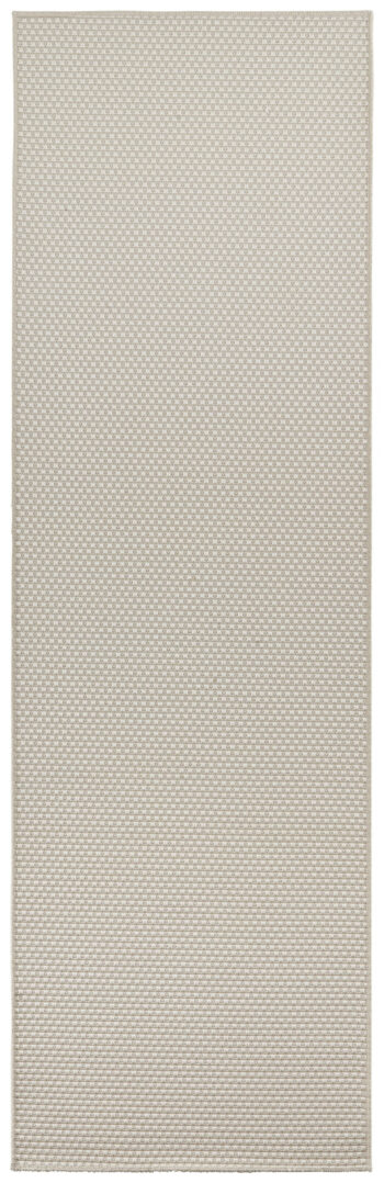 BT Carpet, Behúň Nature 104270 Ivory – na von aj na doma, 80x250, biela, chodba / predsieň