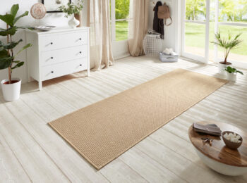 BT Carpet, Behúň Nature 104271 Beige – na von aj na doma, 80x150, béžová, chodba / predsieň
