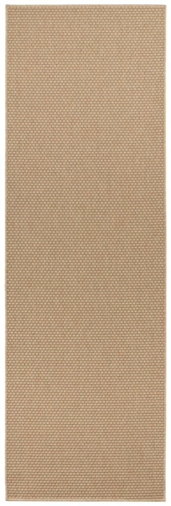 BT Carpet, Behúň Nature 104271 Beige – na von aj na doma, 80x250, béžová, chodba / predsieň
