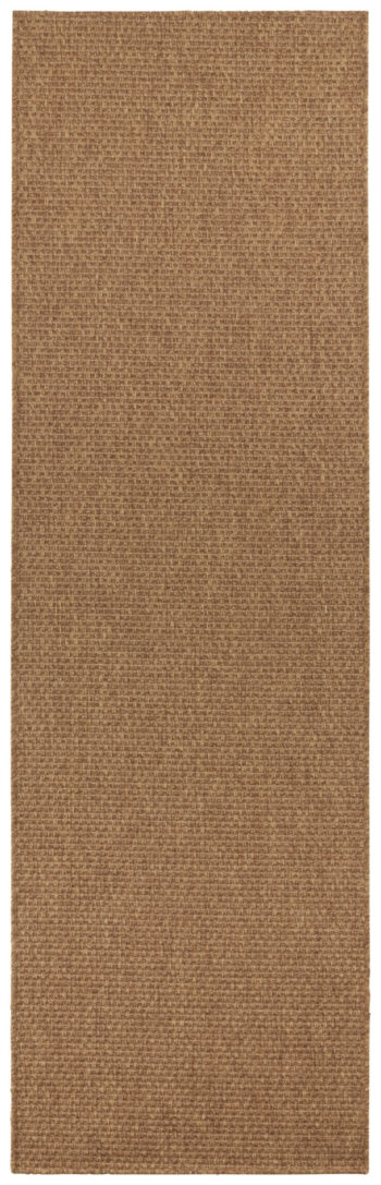 BT Carpet, Behúň Nature 104272 Brown – na von aj na doma, 80x350, hnedá, chodba / predsieň