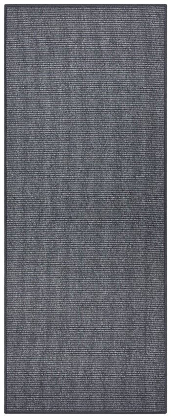 BT Carpet, Kusový koberec Bouclé 104435 Anthracite, 80x150, šedá, chodba / predsieň