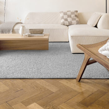 BT Carpet, Kusový koberec Wolly 102840, 140x200, šedá, kancelária