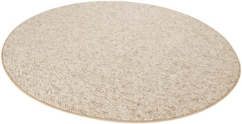 BT Carpet, Kusový koberec Wolly 102842 kruh, 133x133 (priemer) kruh, béžová, obývacia izba