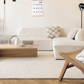BT Carpet, Kusový koberec Wolly 102843, 60x90, biela, obývacia izba
