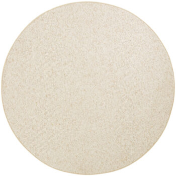 BT Carpet, Kusový koberec Wolly 102843 kruh, 133x133 (priemer) kruh, biela, obývacia izba