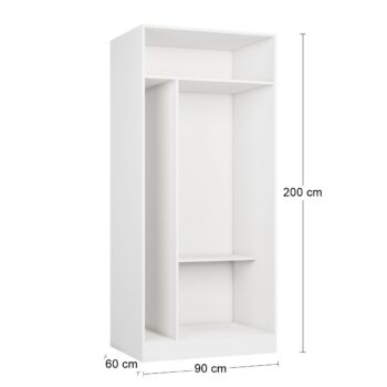 Stavte na funkčnosť, praktickosť a eleganciu s praktickým regálom do kúpeľne BULITON 90. Vyrobený je v sviežej bielej farbe, ktorá mu dodáva jas a čistotu, ktorá je v kúpeľniach veľmi žiadaná a pôsobí uprataným a čistým dojmom. Vyrobený je z kvalitnej drevotrieskovej dosky s hrúbkou 16 mm, ktorá…