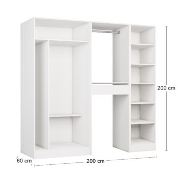 Stavte na funkčnosť, praktickosť a eleganciu s praktickou práčovňou BULITON. Vyrobená je v sviežej bielej farbe, ktorá jej dodáva jas a čistotu, ktorá je v kúpeľniach veľmi žiadaná a pôsobí uprataným a čistým dojmom. Vyrobená je z kvalitnej drevotrieskovej dosky s hrúbkou 16 mm, ktorá je pre…