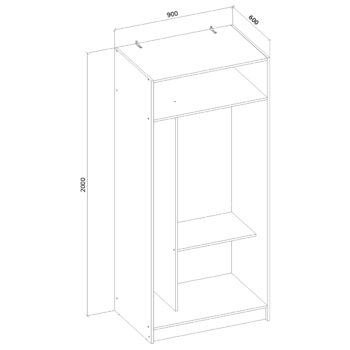 Stavte na funkčnosť, praktickosť a eleganciu s praktickou práčovňou BULITON. Vyrobená je v sviežej bielej farbe, ktorá jej dodáva jas a čistotu, ktorá je v kúpeľniach veľmi žiadaná a pôsobí uprataným a čistým dojmom. Vyrobená je z kvalitnej drevotrieskovej dosky s hrúbkou 16 mm, ktorá je pre…