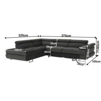 Obývacia izba je dnes centrom diania v domácnosti - miestom relaxu, pohody aj spoločných chvíľ. Ak túžite po zmene, siahnite po novej rohovej sedacej súprave BUTON R v ľavom prevedení, ktorá ponúka nielen moderný dizajn, ale aj vysoký komfort. So svojimi…
