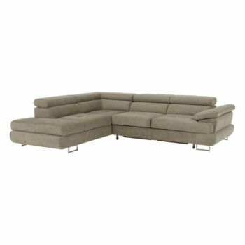 Obývacia izba je dnes vnímaná ako srdce domova - tak prečo jej nedodať nový nádych elegancie? Vymieňajte svoju starú sedačku za niečo štýlové a moderné. Celočalúnená rohová sedacia súprava BUTON R v ľavom prevedení je ideálnou voľbou pre všetkých,…