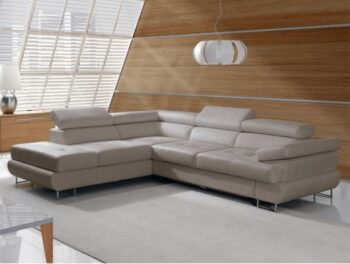 Obývacia izba je dnes vnímaná ako srdce domova - tak prečo jej nedodať nový nádych elegancie? Vymieňajte svoju starú sedačku za niečo štýlové a moderné. Celočalúnená rohová sedacia súprava BUTON R v ľavom prevedení je ideálnou voľbou pre všetkých,…