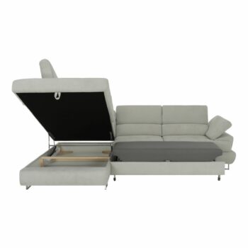 Rohová sedačka s rozkladom a úložným priestorom Buton R L v svetlosivej farbe je ideálnym riešením pre moderné interiéry, kde sa kladie dôraz na funkčnosť a štýl. Táto sedačka od značky KONDELA ponúka nielen pohodlné sedenie, ale aj praktické využitie priestoru vďaka úložnému priestoru, ktorý je…