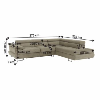 Obývačka je dnes centrom každého domova - miestom oddychu, stretnutí aj spoločných chvíľ. Prečo jej teda nedodať nový nádych elegancie a komfortu? Zabudnite na starú sedačku a doprajte si niečo výnimočné - celočalúnenú rohovú sedaciu súpravu BUTON…