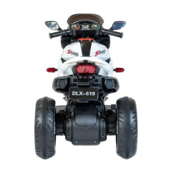 Baby Mix Detská elektrická motorka Rare, biela