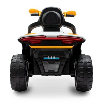 Baby Mix Detská elektrická štvorkolka Strong 4 x4, žltá