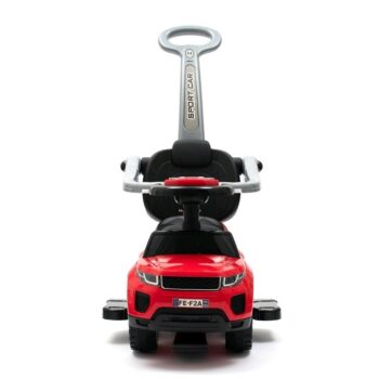 Baby Mix Detská hrací odrážedlo s vodící tyčí SUV3v1, růžová
