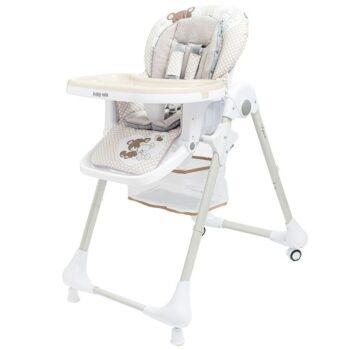 Baby Mix Detská jedálenská stolička Infant, béžová