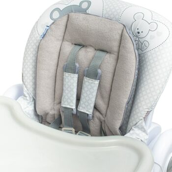 Baby Mix Detská jedálenská stolička Infant, sivá