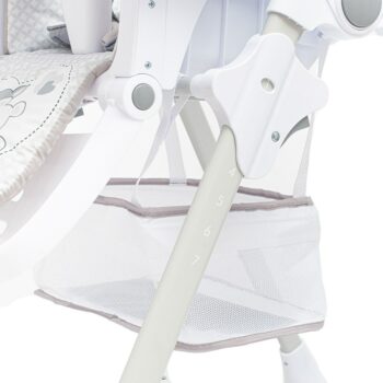Baby Mix Detská jedálenská stolička Infant, sivá