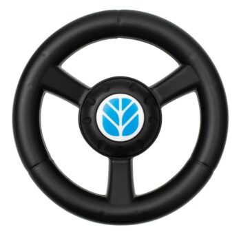 Baby Mix Detská odrážadlo traktor s vlečkou anáradím New Holland, modrá