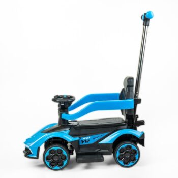 Baby Mix Detské odrážadlo Speed s vodiacou tyčou, červená