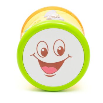 Baby Mix Obojstranný dynamický bubínek, žltá