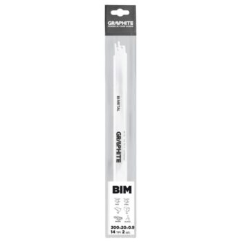 Bajonetové pílové listy 225 x 20 x 0,9 mm, 10TPI, sada 2 ks 57H947 GRAPHITE