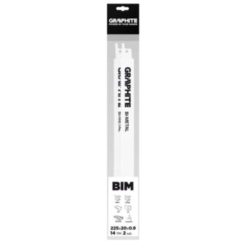 Bajonetové pílové listy 225 x 20 x 0,9 mm, 10TPI, sada 2 ks 57H947 GRAPHITE