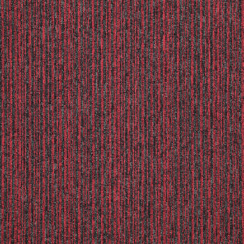 Balta, Kobercový štvorec Sonar Lines 4120 červený 50 x 50 cm, chodba / predsieň