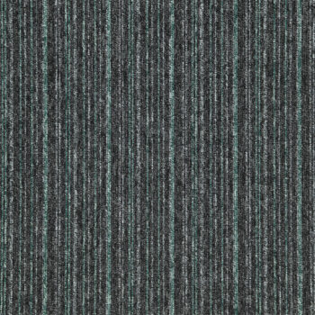 Balta, Kobercový štvorec Sonar Lines 4577 zelenočierny 50 x 50 cm, chodba / predsieň
