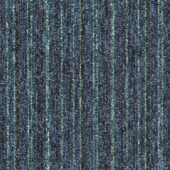Balta, Kobercový štvorec Sonar Lines 4583 modrozelený 50 x 50 cm, chodba / predsieň