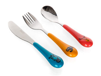 Banquet 3-dielna sada detských príborov Zoo