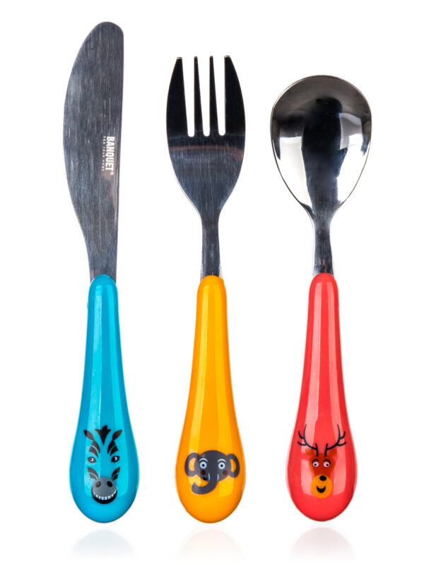 Banquet 3-dielna sada detských príborov Zoo Banquet 3-dielna sada detských príborov Zoo