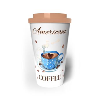 Banquet Hrnček cestovný dvojstenný COFFEE 0,5 l, Americano coffee